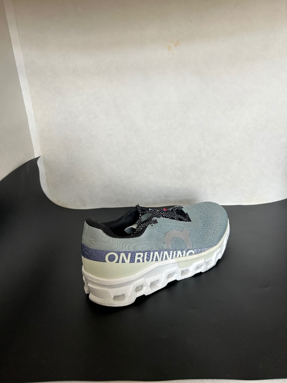 On Mens Cloudmonster 2 Mineral/Aloe Sneakers, 3ME10122078, Size 13M